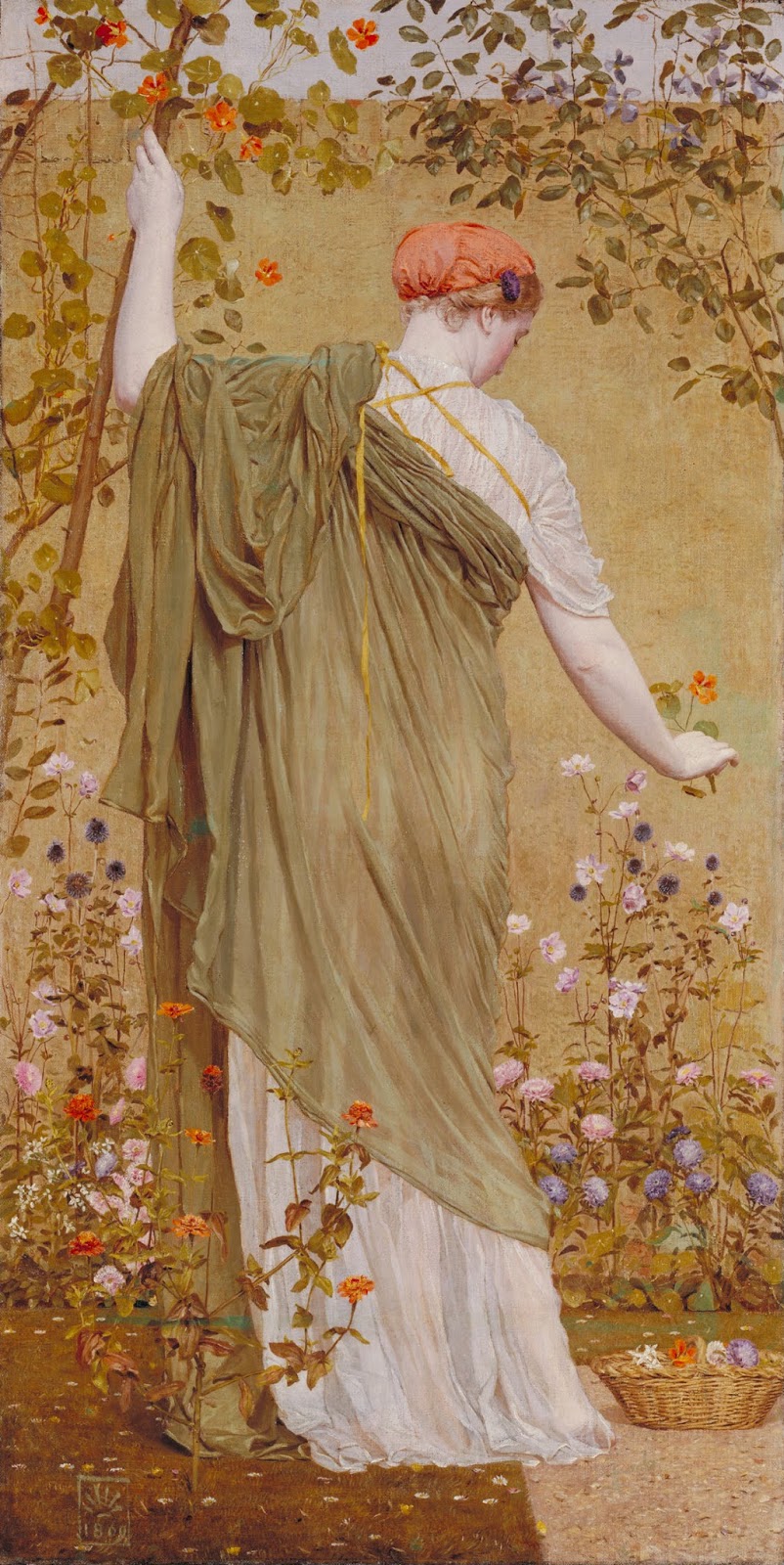 Albert Joseph Moore, A Garden