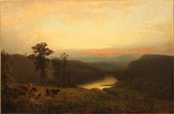 Alexander Wyant, Potomac River by Hancock Point