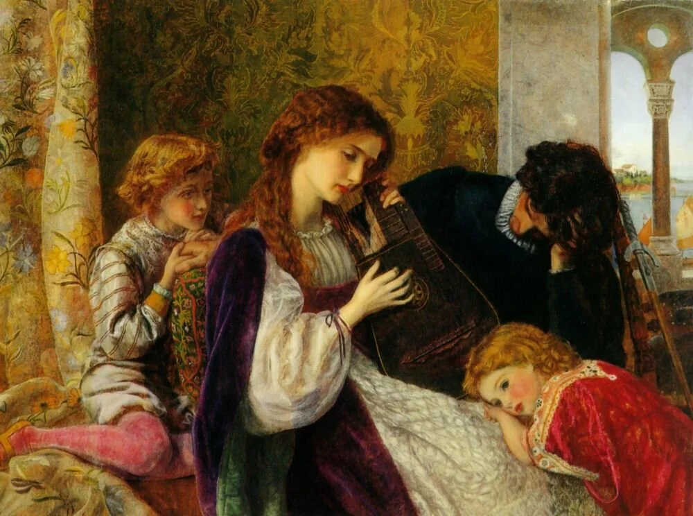 Arthur Hughes, A Music Party