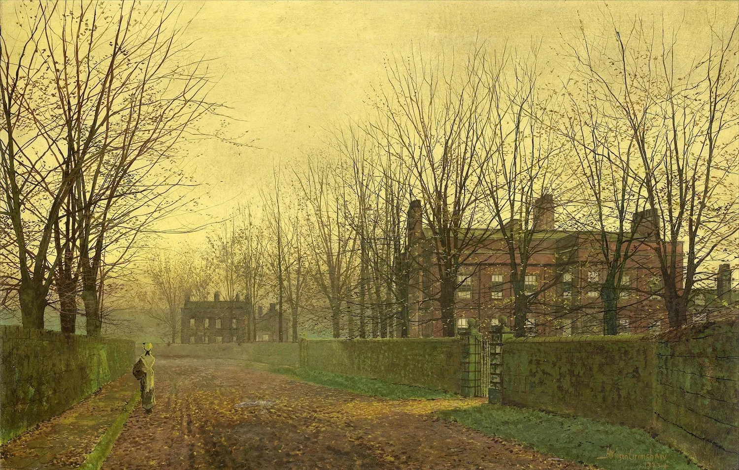 John Atkinson Grimshaw, Autumn Afterglow