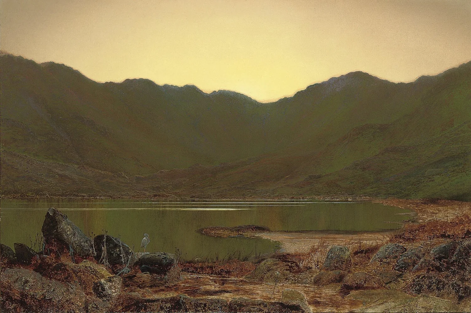 Atkinson Grimshaw, The Haunt of the Heron