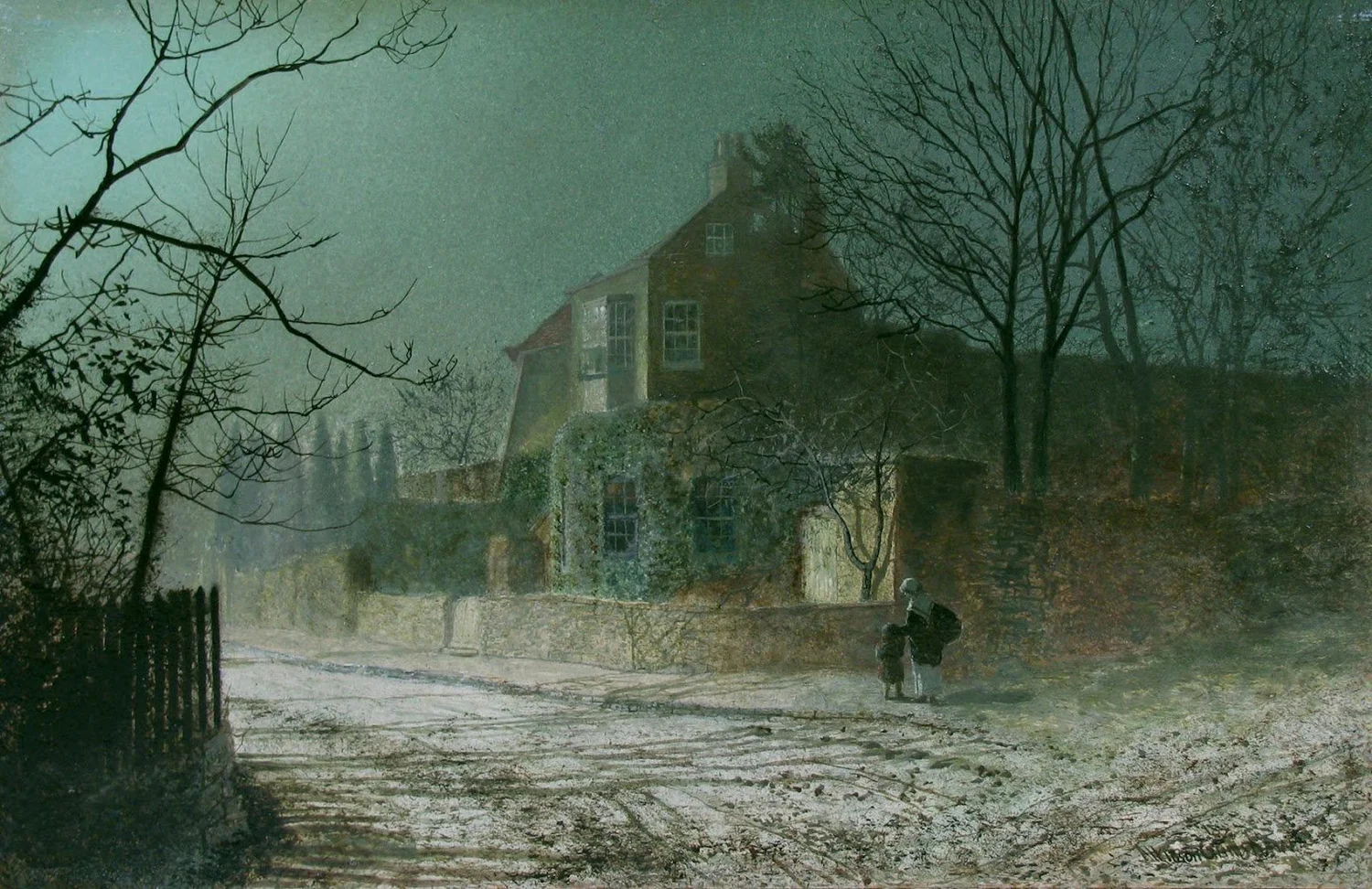 Atkinson Grimshaw, Yew Court, Scalby