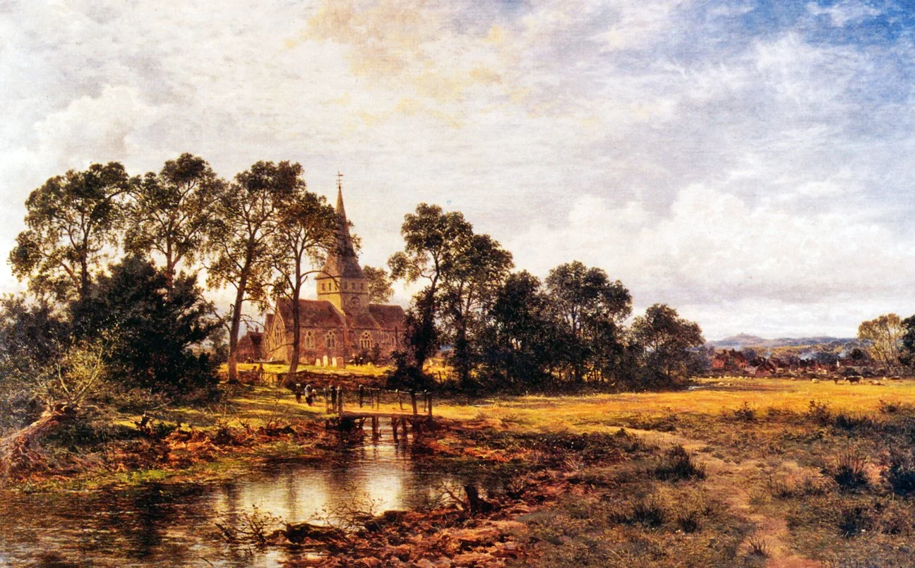 Benjamin Leader, Shere Church