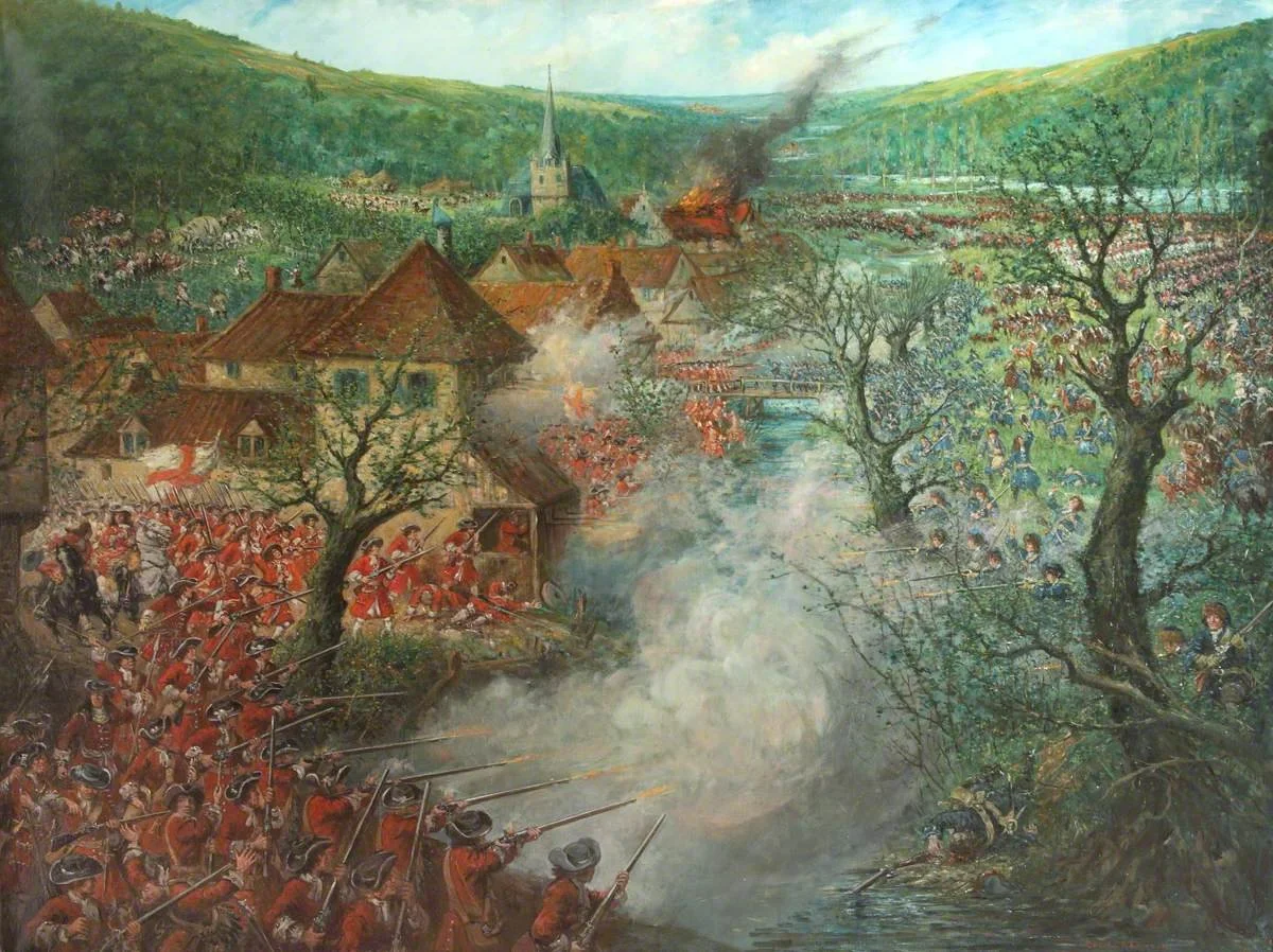 Cecil Gordon Lawson, Battle Scene Outside a Town