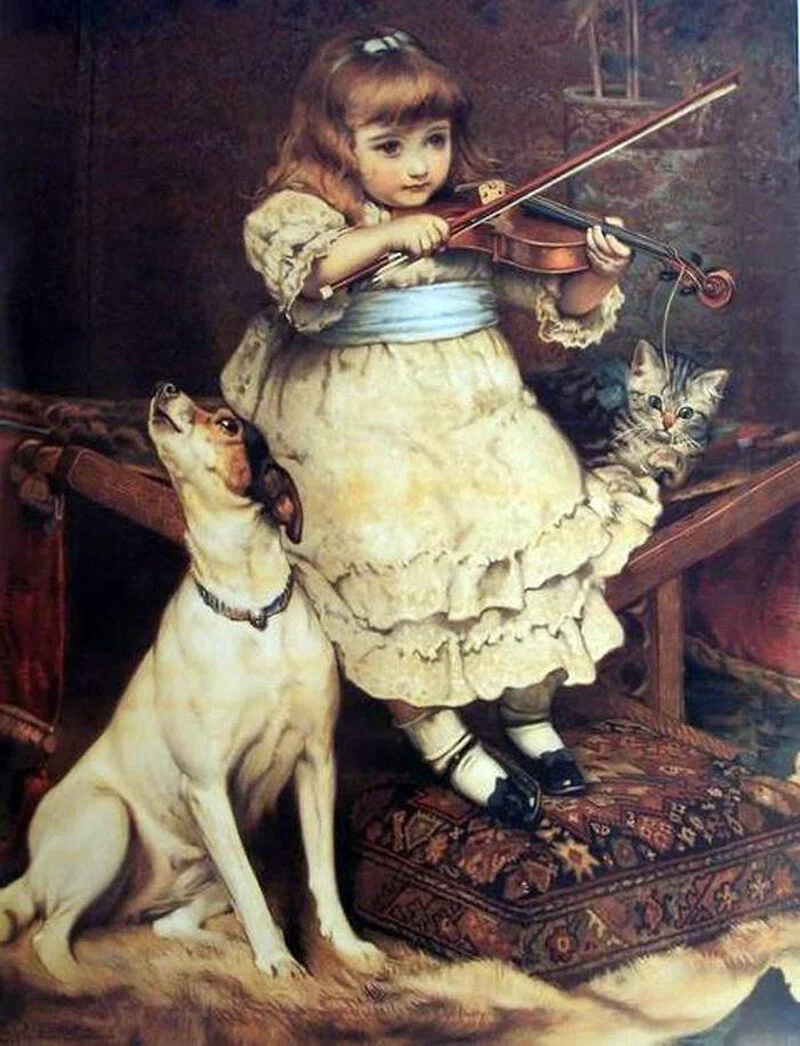 Charles Burton Barber, The Broken String