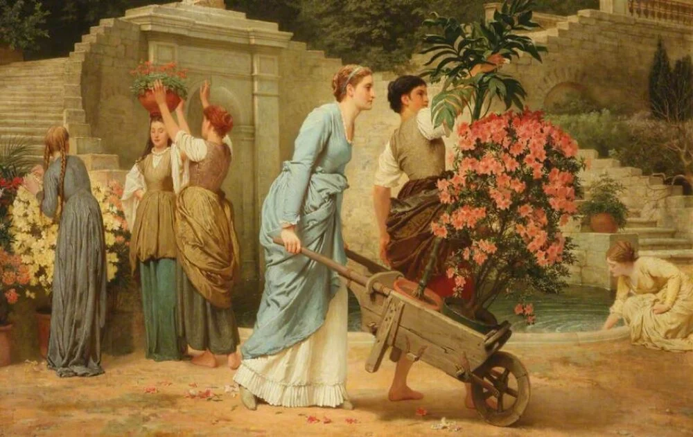 Charles Edward Perugini, Playing at Work
