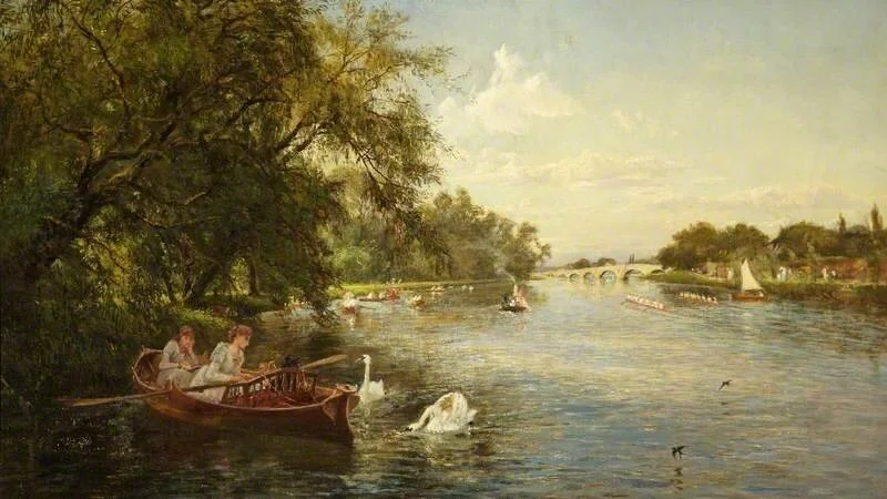 Charles James Lewis, On the Thames