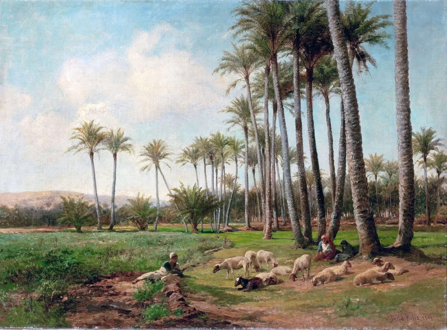 David Bates, An Oasis in the Desert