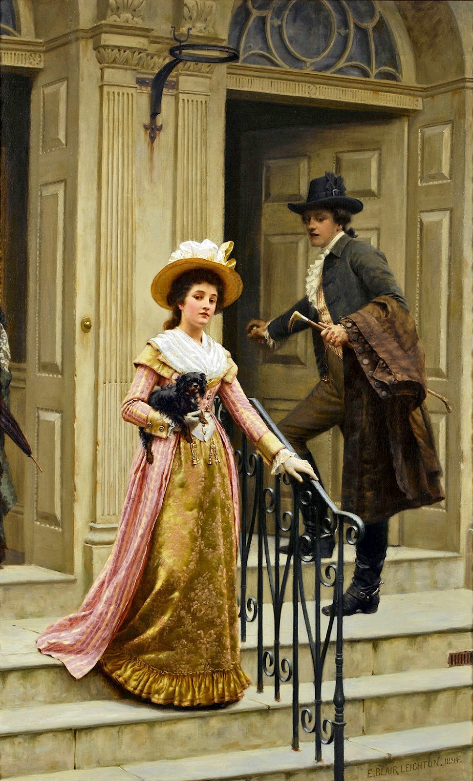 Edmund Blair Leighton, Our Next-Door Neighbor