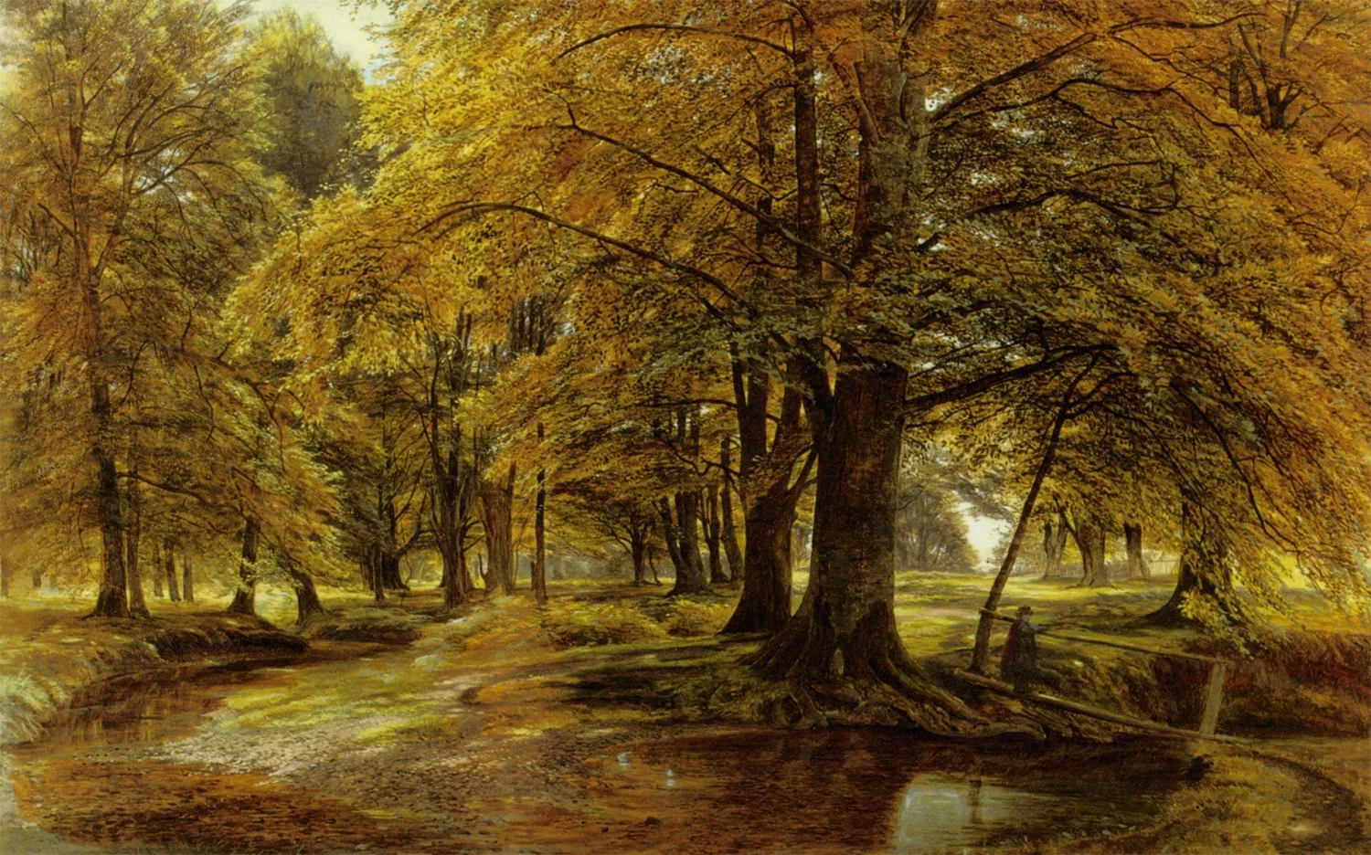 Edmund George Warren, Crossing the Brook