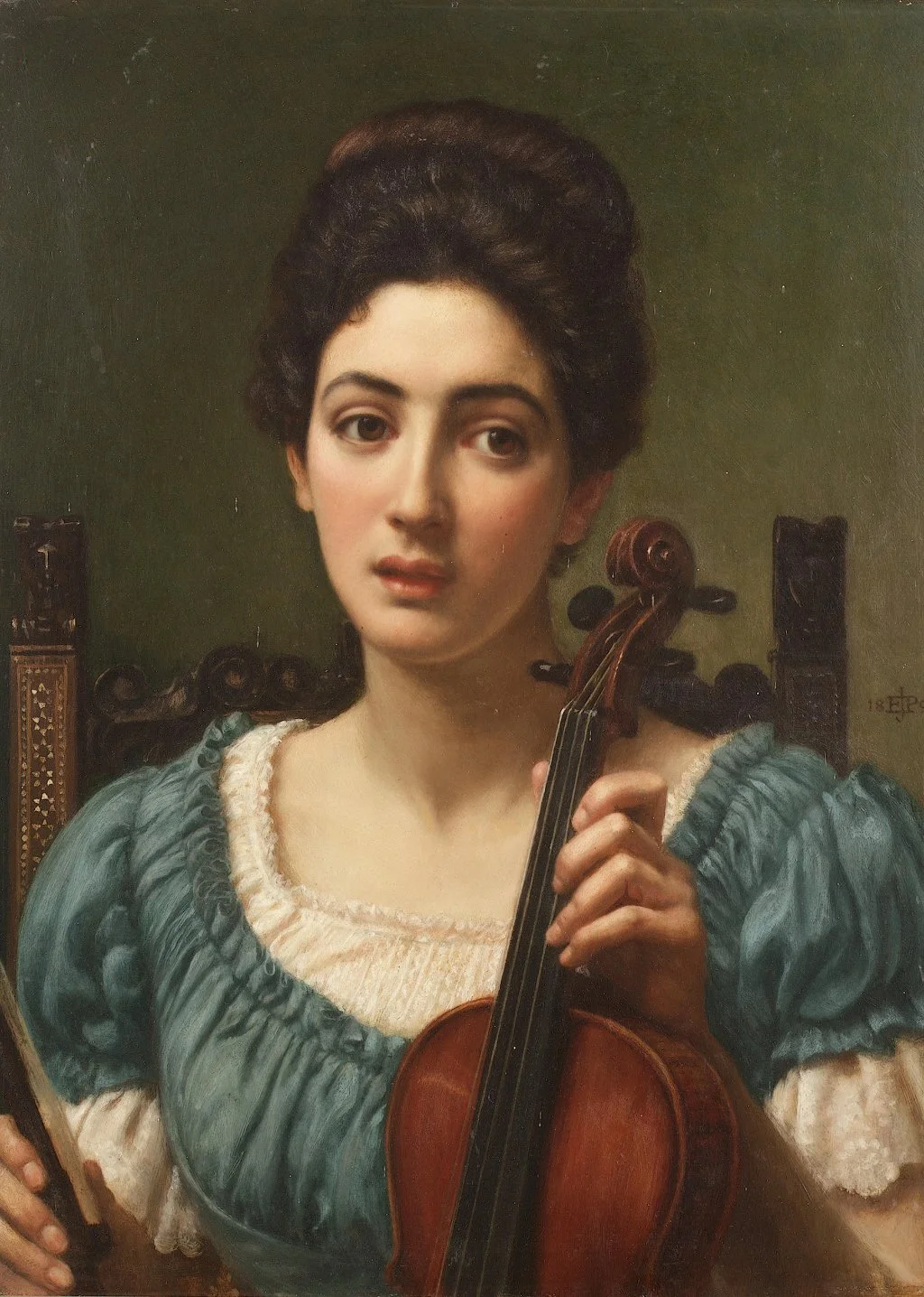 Edward John Poynter, The Violinist