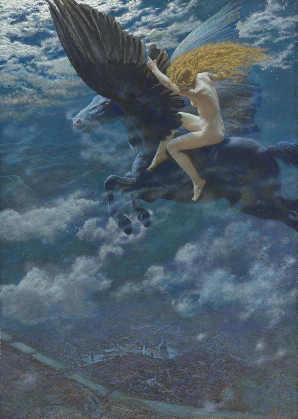 Edward Robert Hughes, Dream Idyll (A Valkyrie)