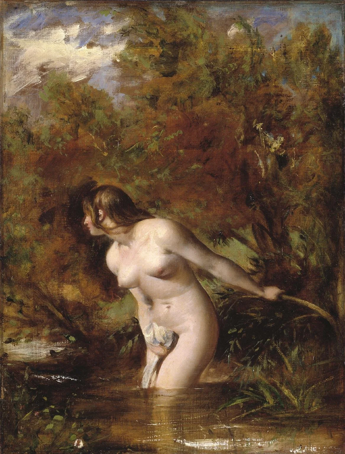 William Etty, Musidora: The Bather “At the Doubtful Breeze Alarmed”