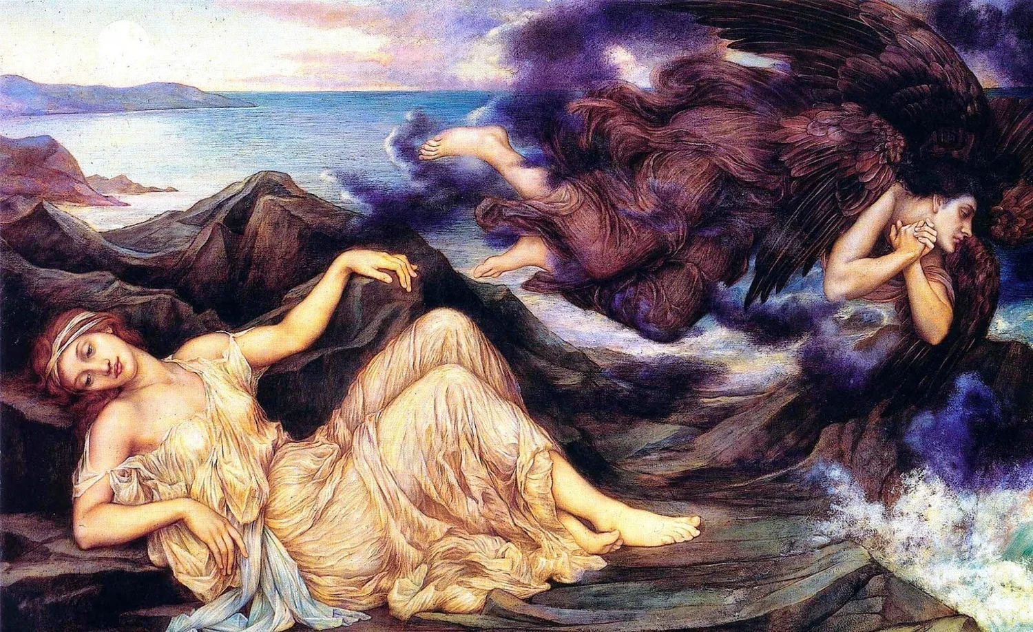 Evelyn de Morgan, Port After Stormy Seas