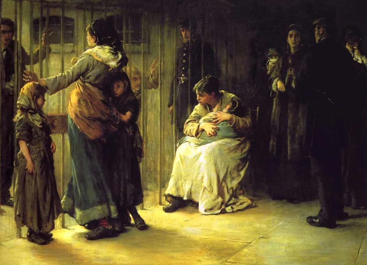 Frank Holl, Newgate: Committed for Trial