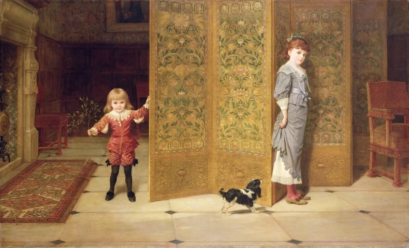 Frederick Goodall, Puritan and Cavalier