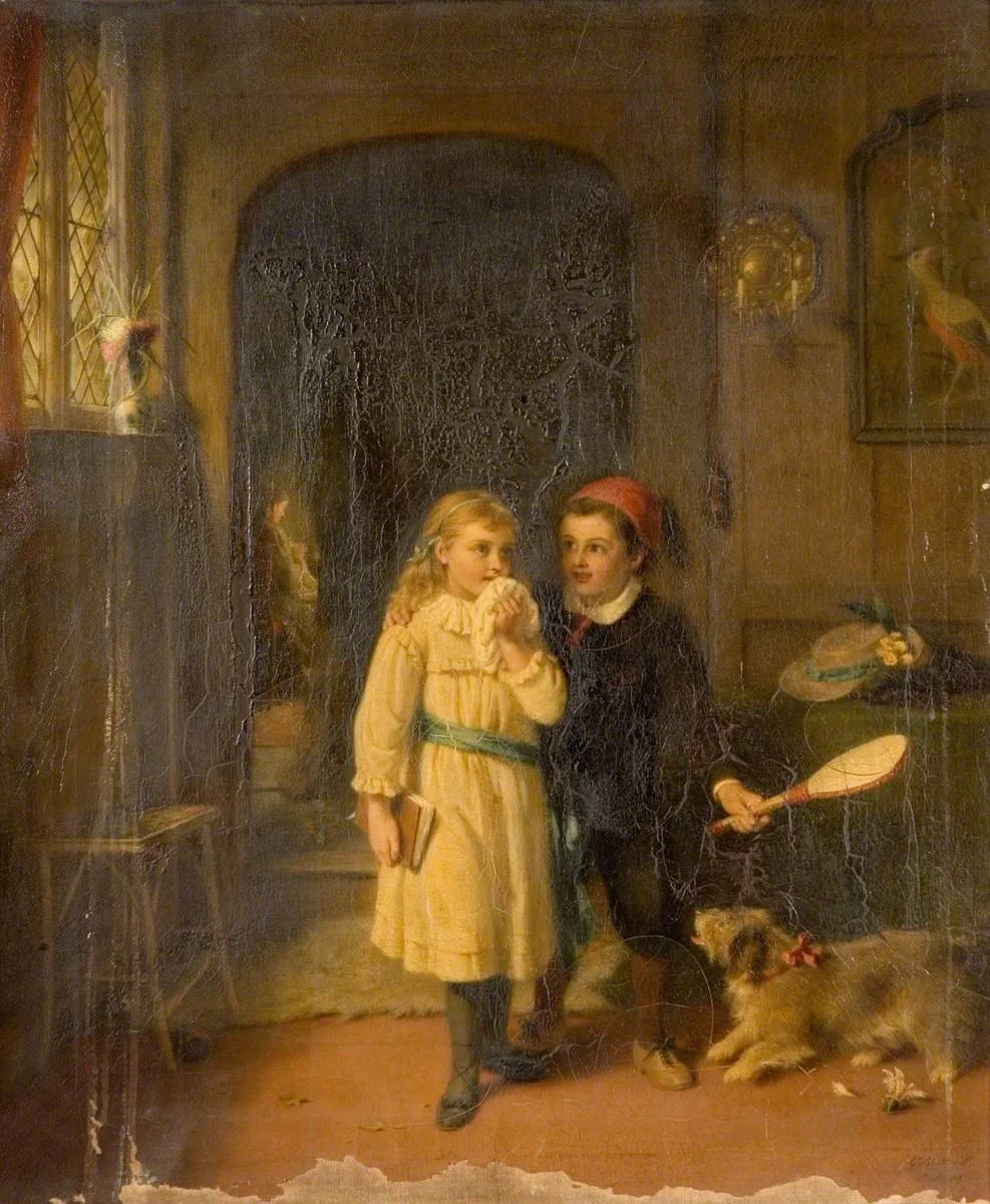 George Bernard O'Neill, “Cheer up!”