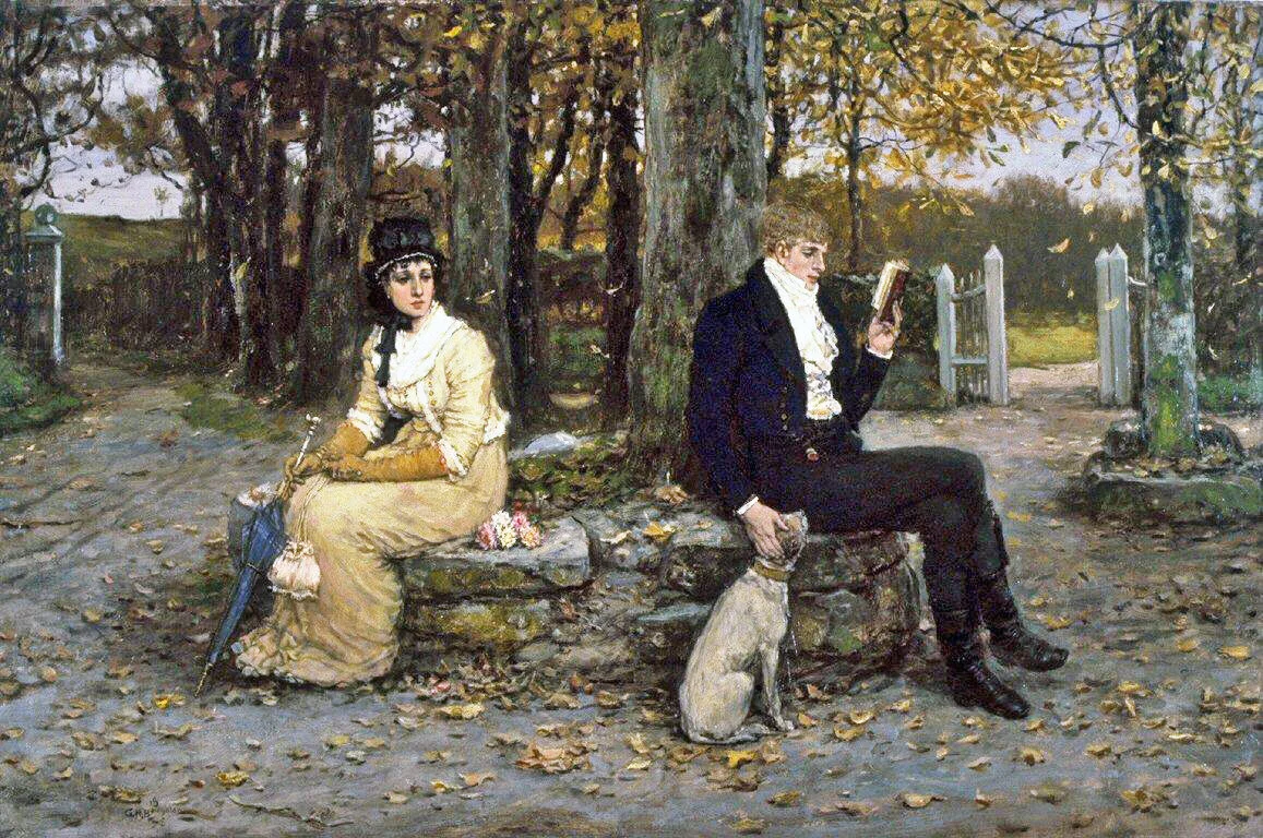 George Henry Boughton, The Waning Honeymoon