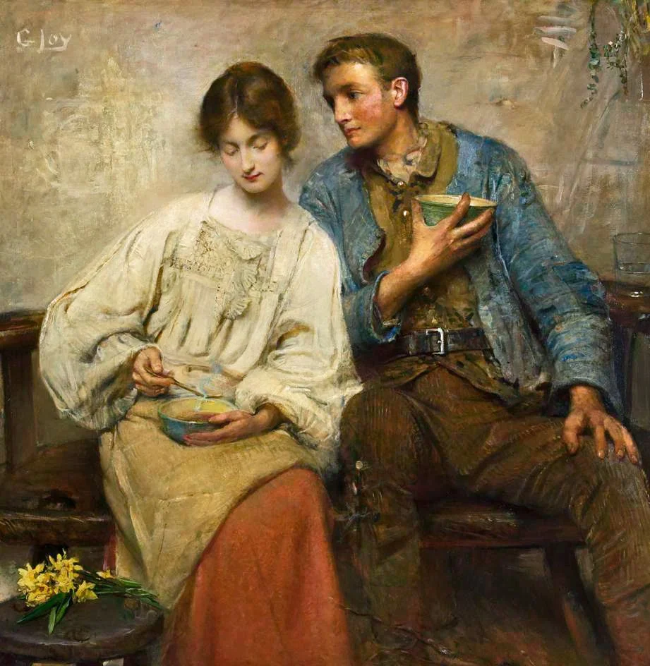 George William Joy, A Dinner of Herbs