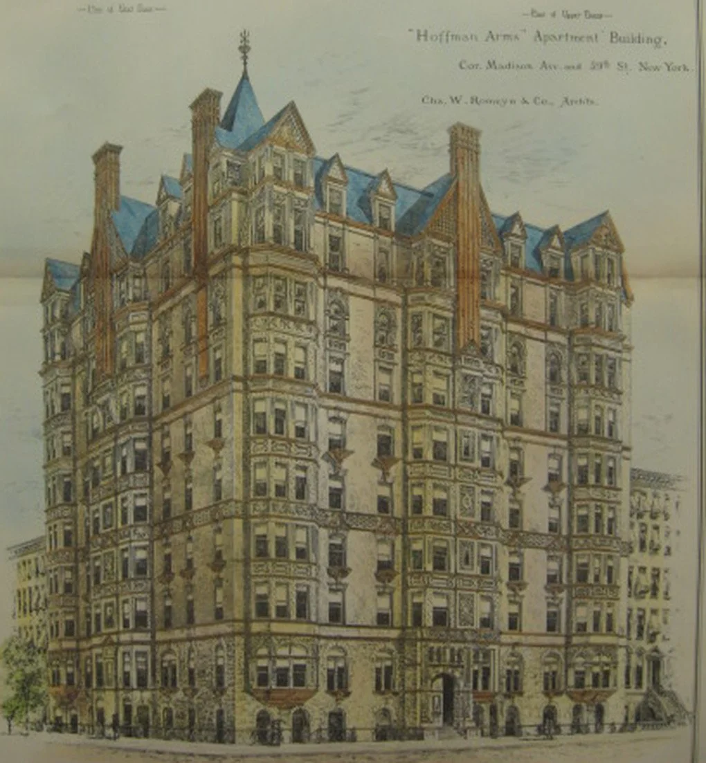 Hoffman Arms Apartments, 1885