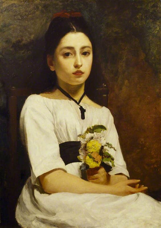 James Charles, Study of a Girl in White