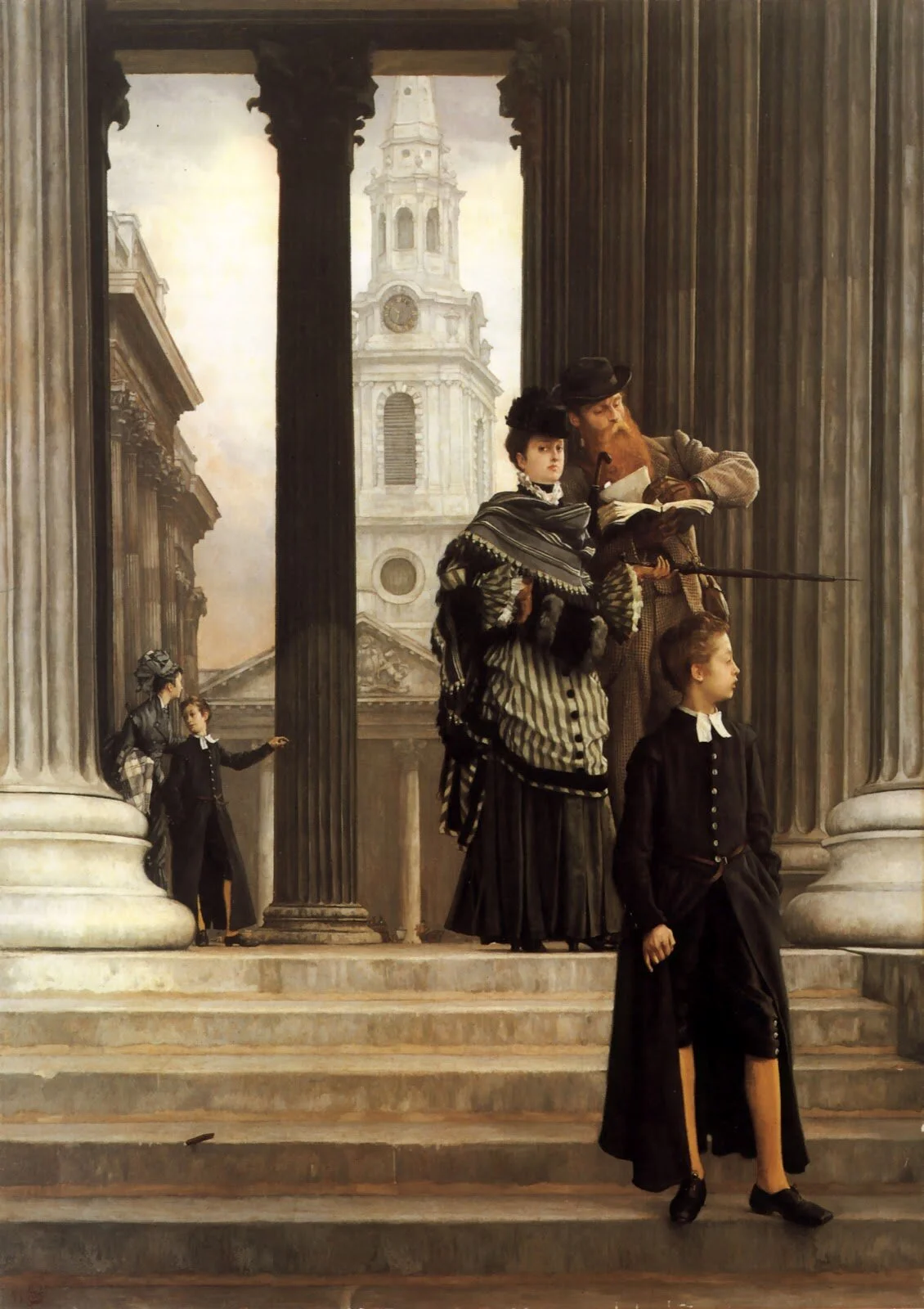 James Jacques Joseph Tissot, Visitors to London