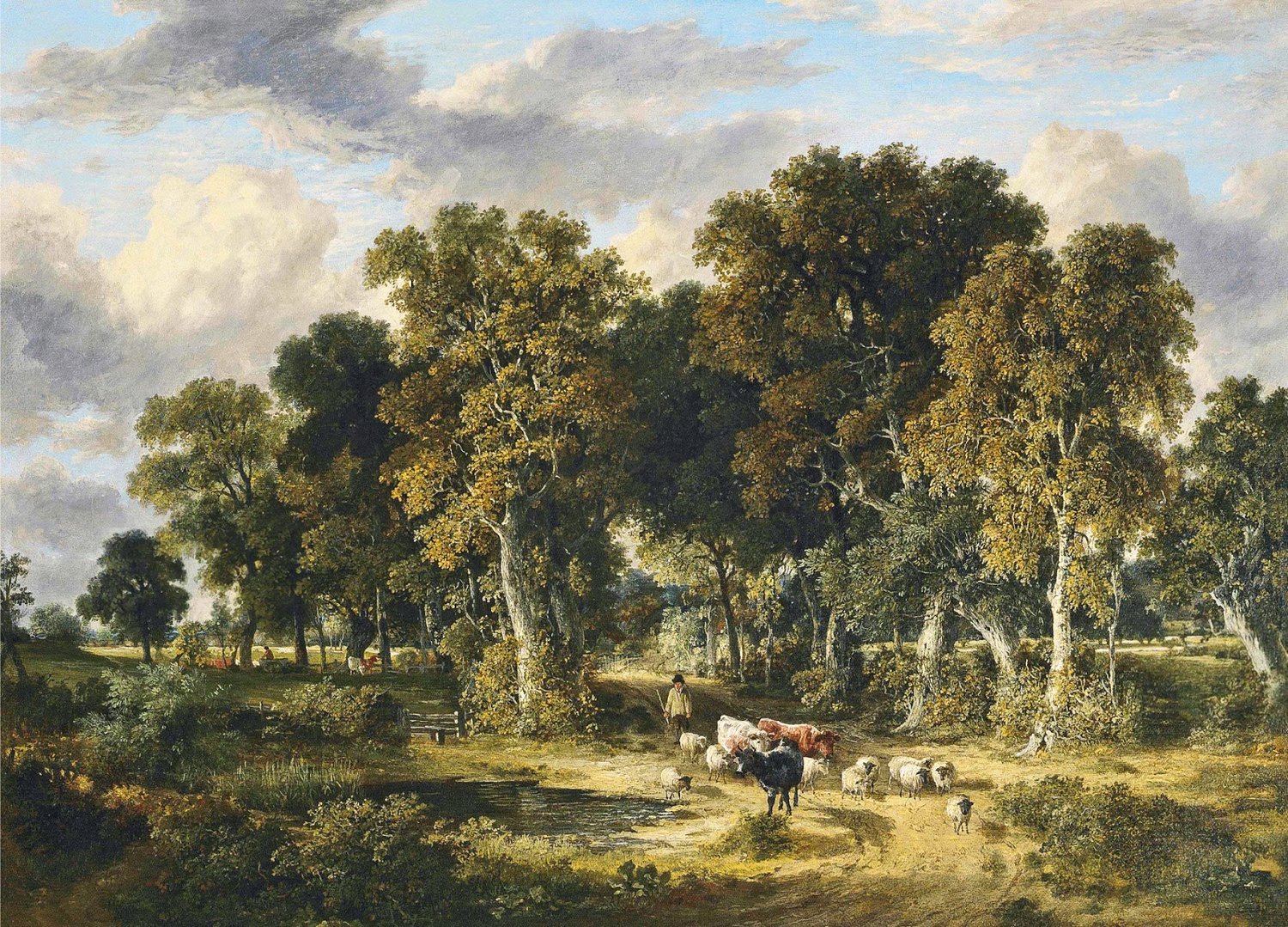 James Stark, Drover with Cattle and Sheep