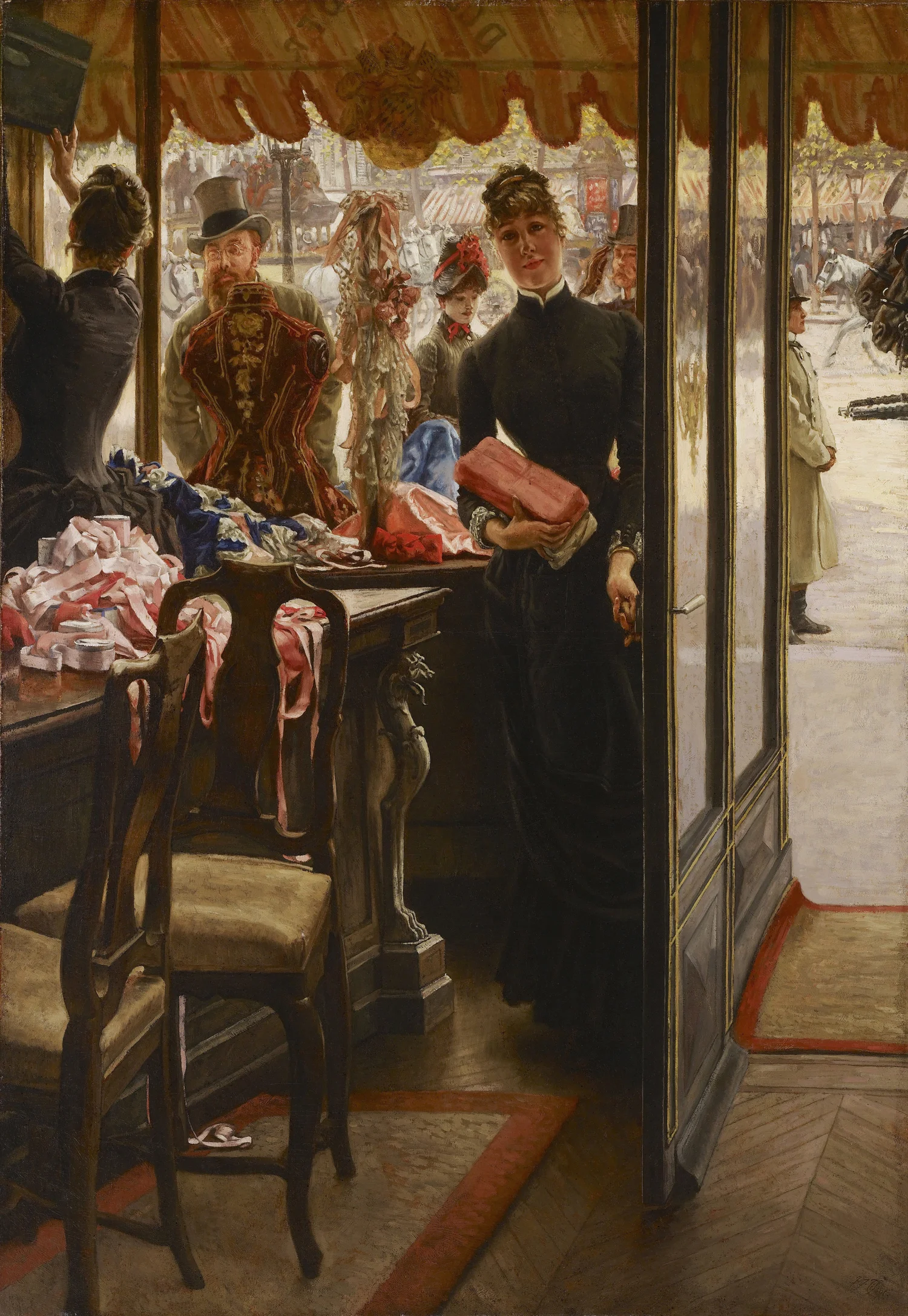 James Tissot, The Shop Girl