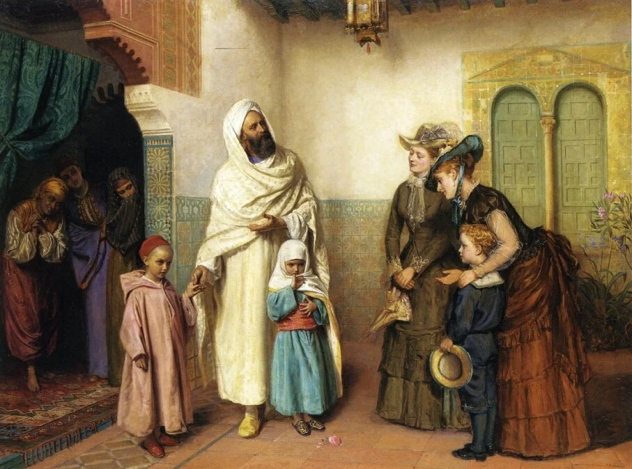 John Bagnold Burgess, The Meeting of East and West
