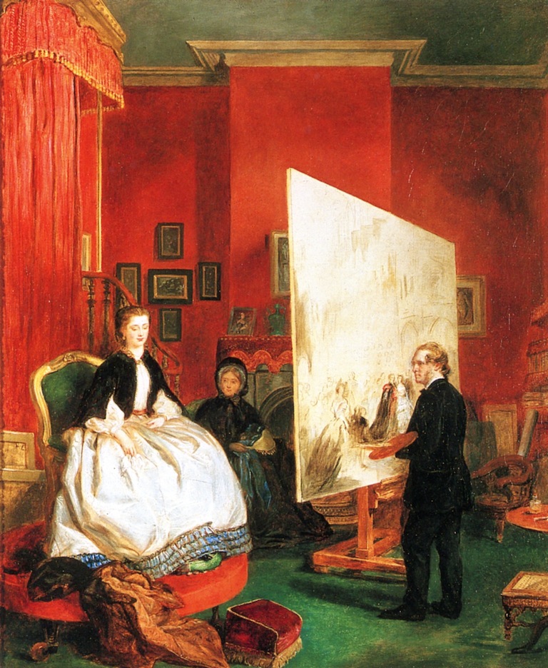 John Ballantyne, William Powell Frith Painting the Princess of Wales