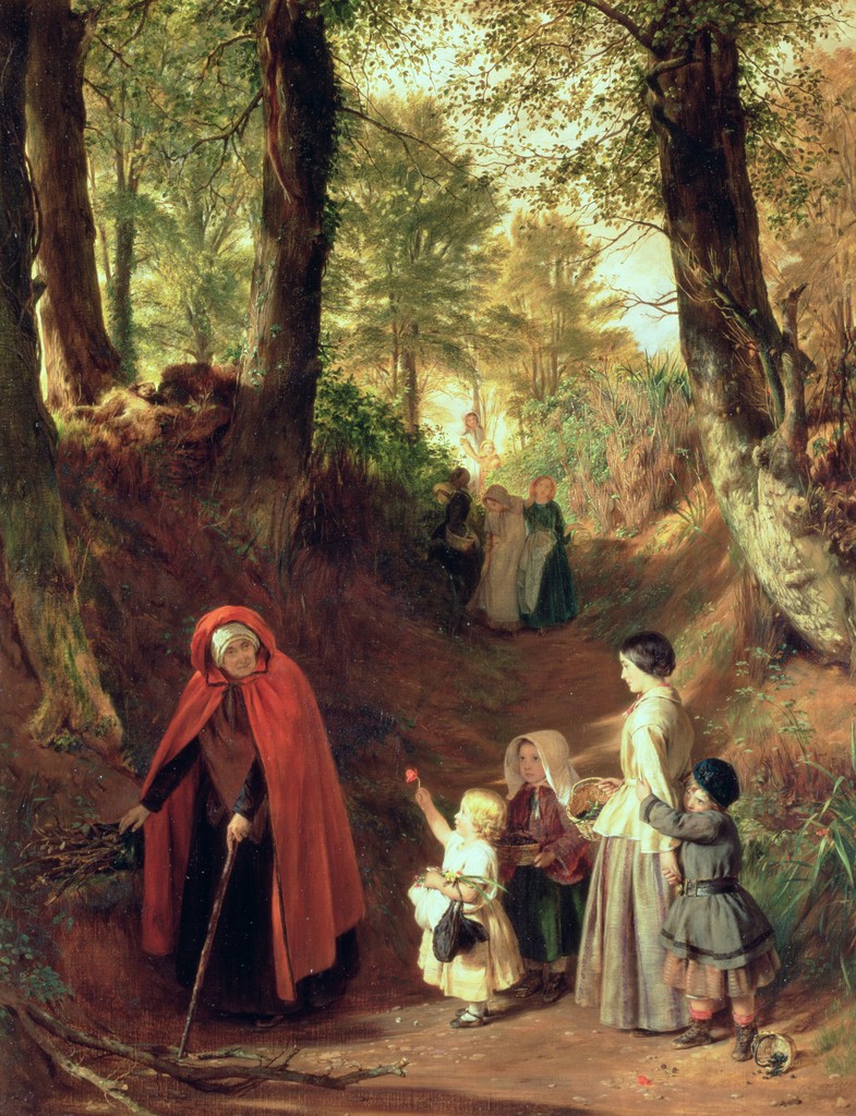 John Callcott Horsley, Youth and Age