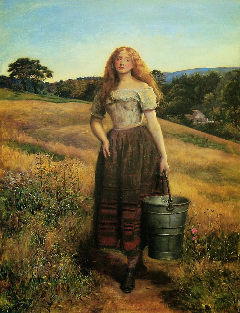 John Everett Millais, The Farmer's Daughter