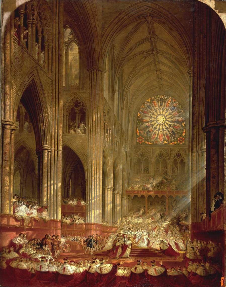 John Martin, The Coronation of Queen Victoria