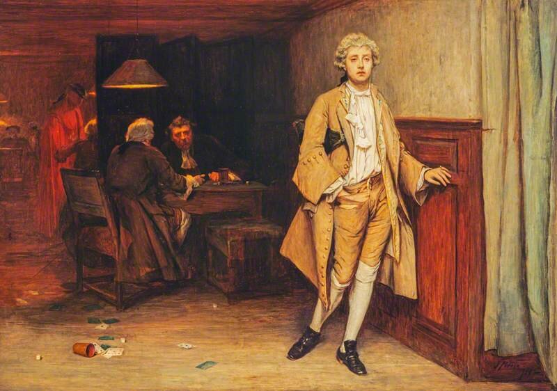John Pettie, The Gambler's Victim