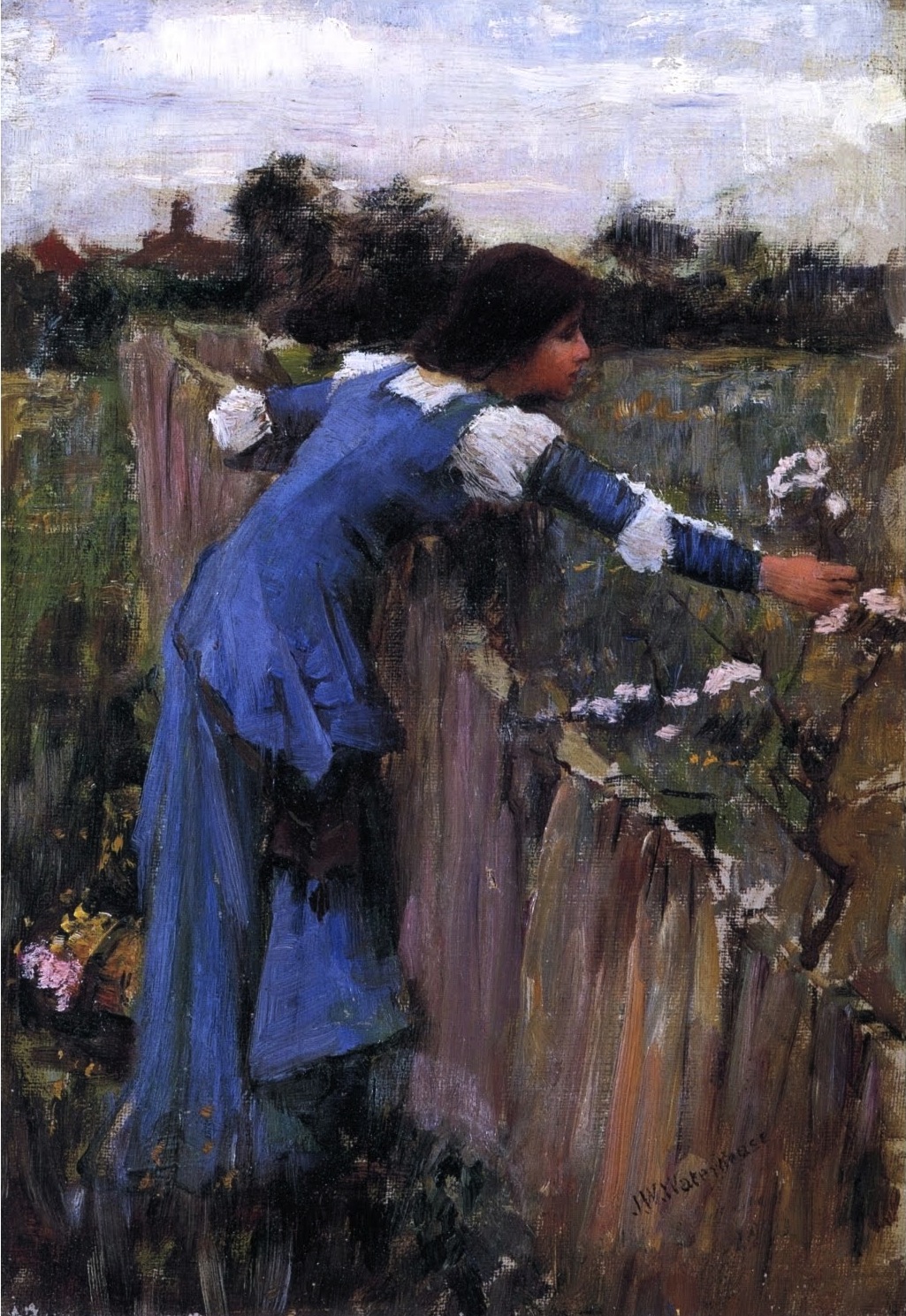 John William Waterhouse, The Flowerpicker