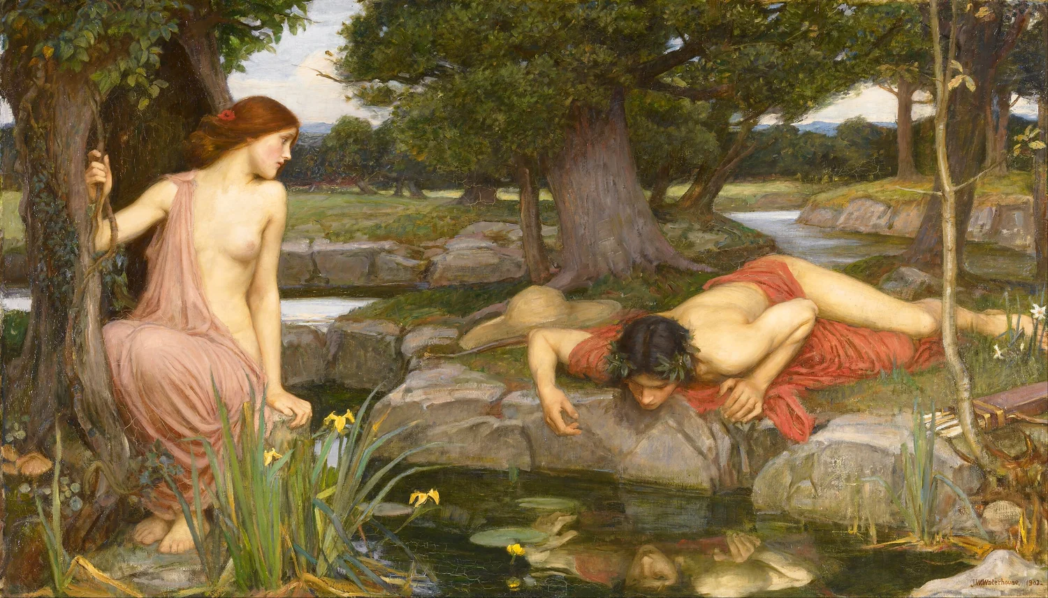 John Waterhouse, Echo and Narcissus