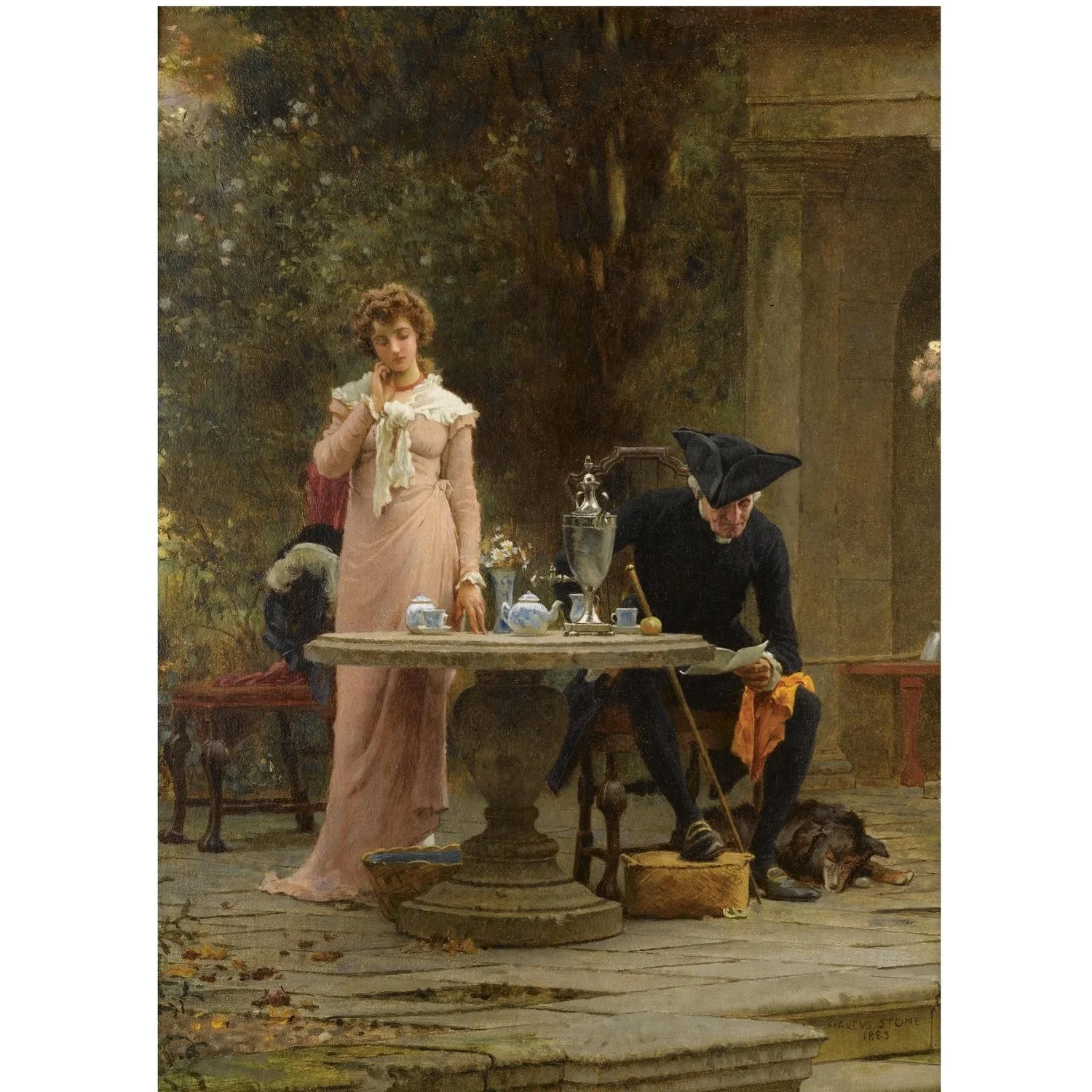 Marcus Stone, An Offer of Marriage