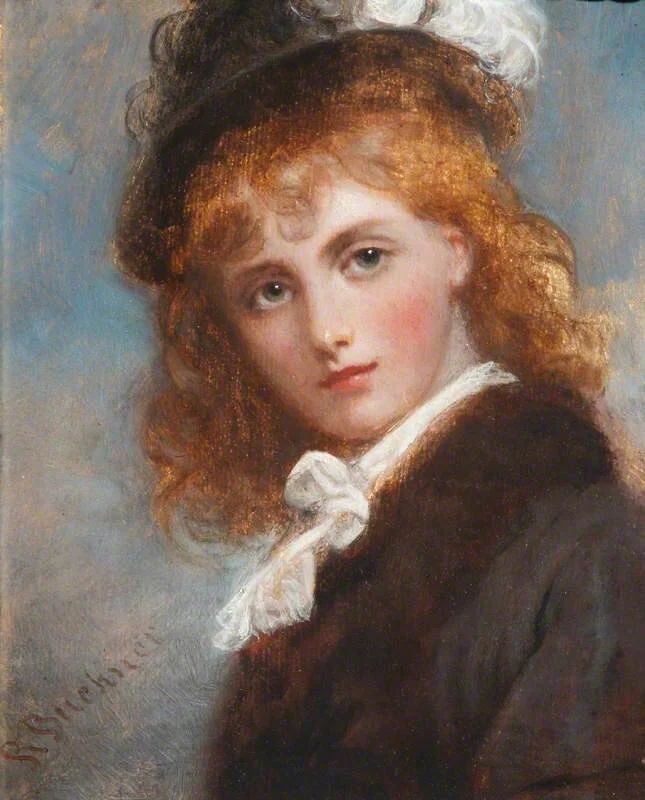 Richard Buckner, Bust Study of an Unknown Young Girl