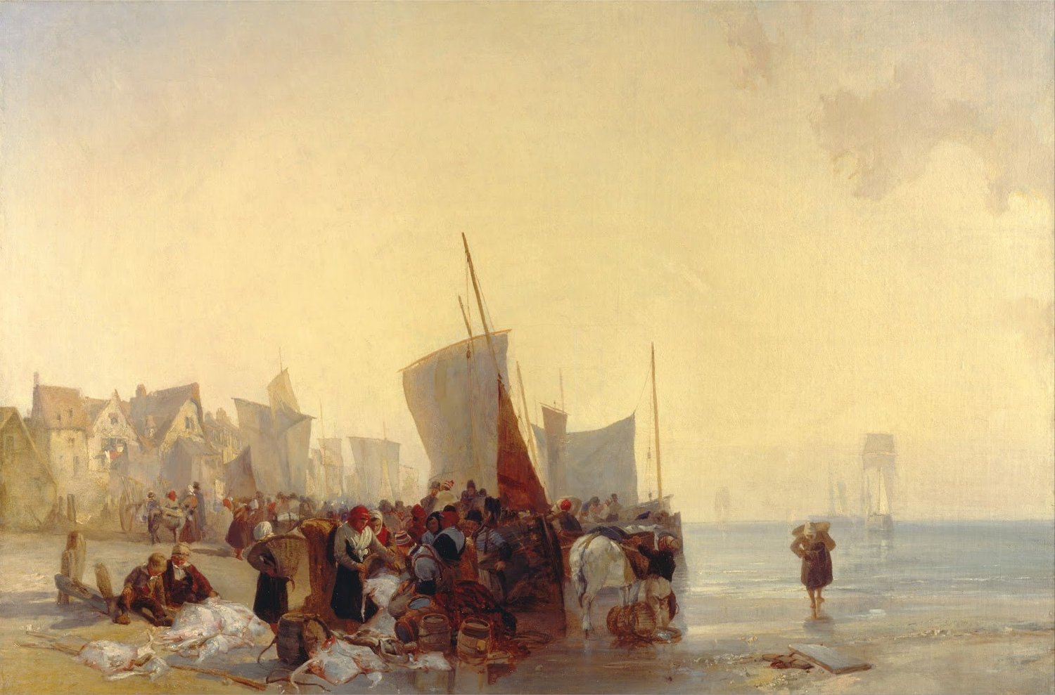 Richard Parkes Bonington, Fishmarket