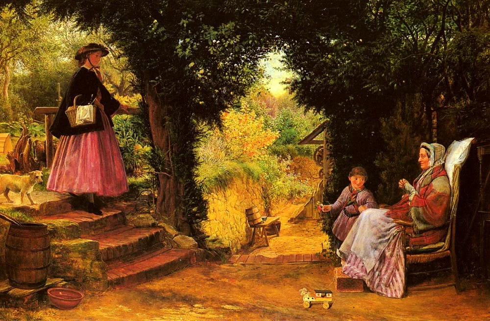 Richard Redgrave, Young Lady Bountiful