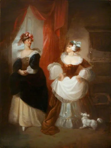 Robert Smirke, The Rival Waiting Women