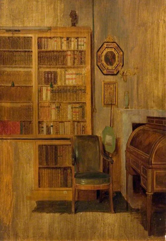Sir David Wilkie, A Bookcase