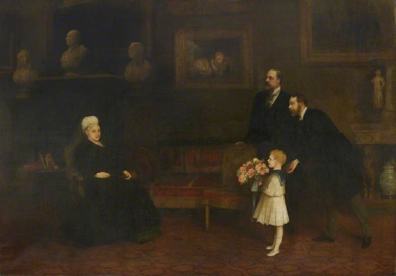 Sir William Quiller Orchardson, Four Generations- Queen Victoria and Her Descendants