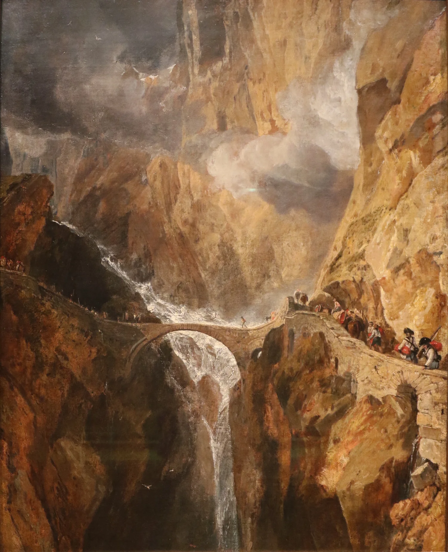 J.M.W. Turner, The Devil's Bridge, St Gotthard Pass