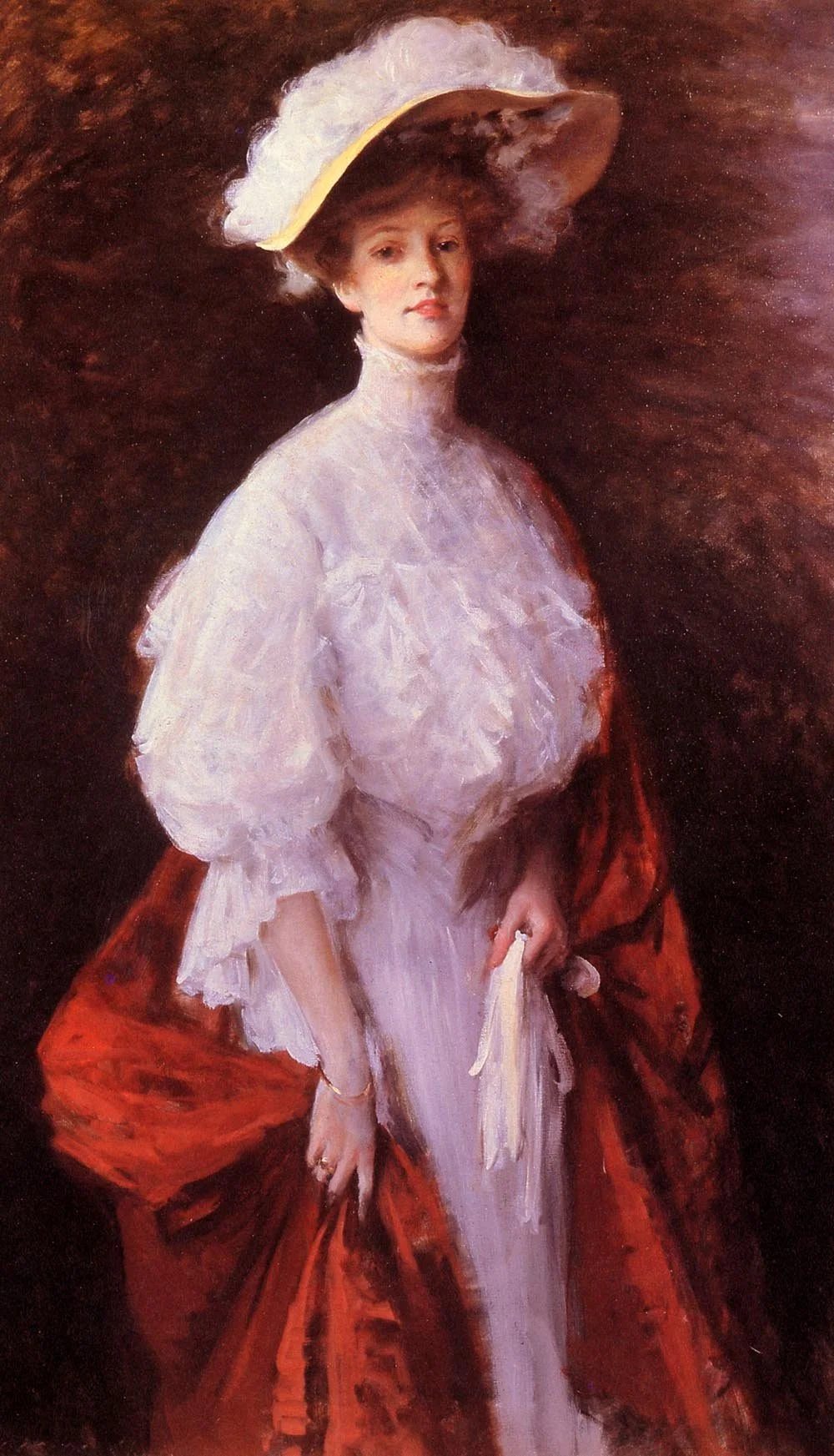 William Merritt Chase, Portrait of Miss Frances V. Earle